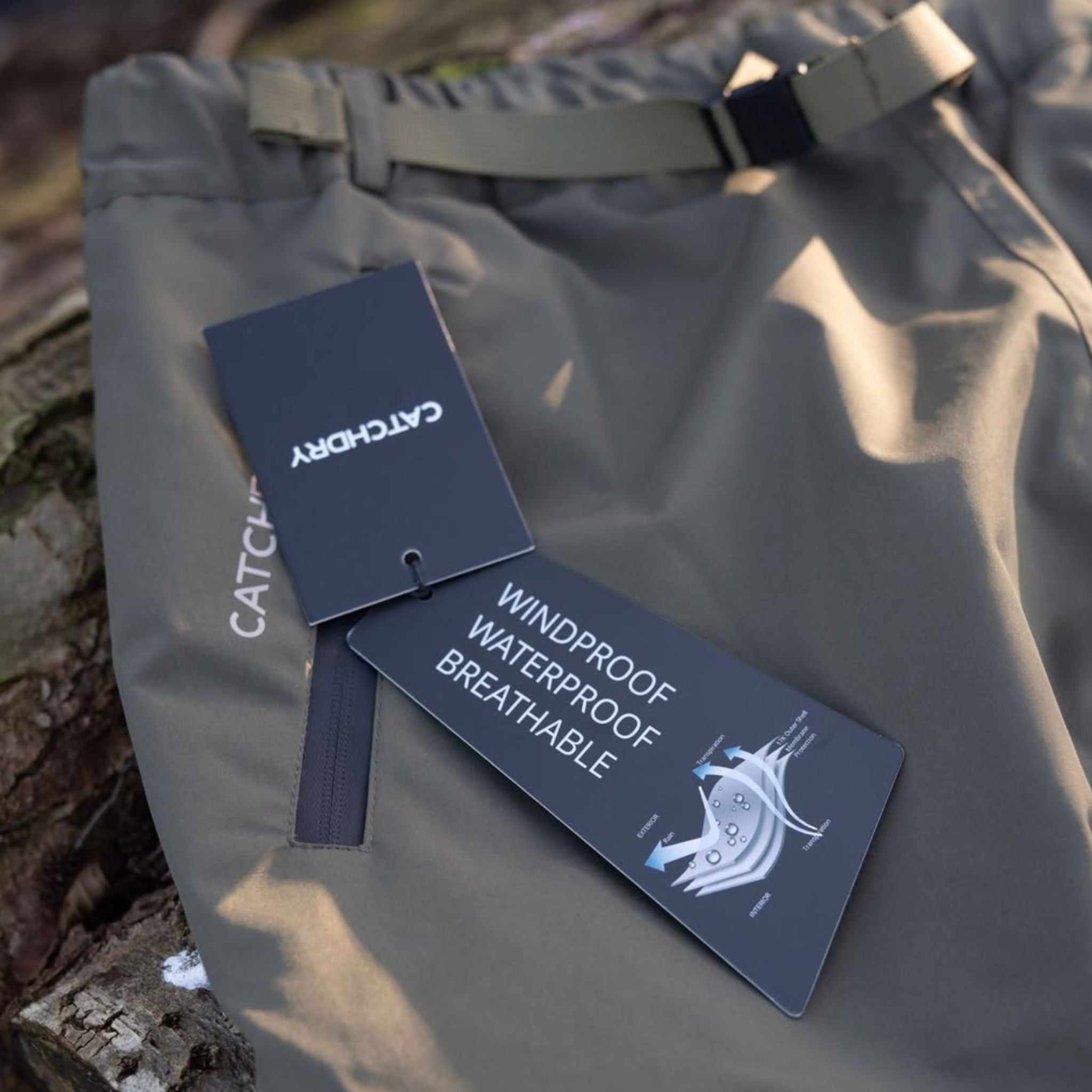 Catchdry Fleece Lined Waterproof Trousers