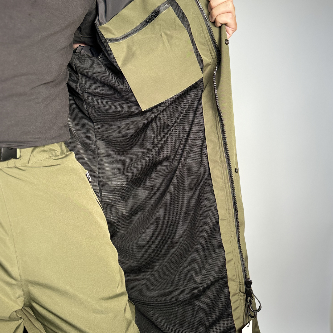 Catchdry Edge - Mesh Lined Waterproof Fishing Coat