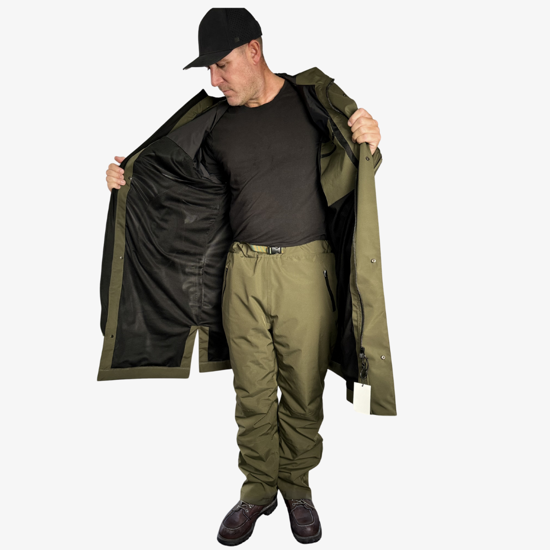 Catchdry Lite - Mesh Lined Waterproof Fishing Coat