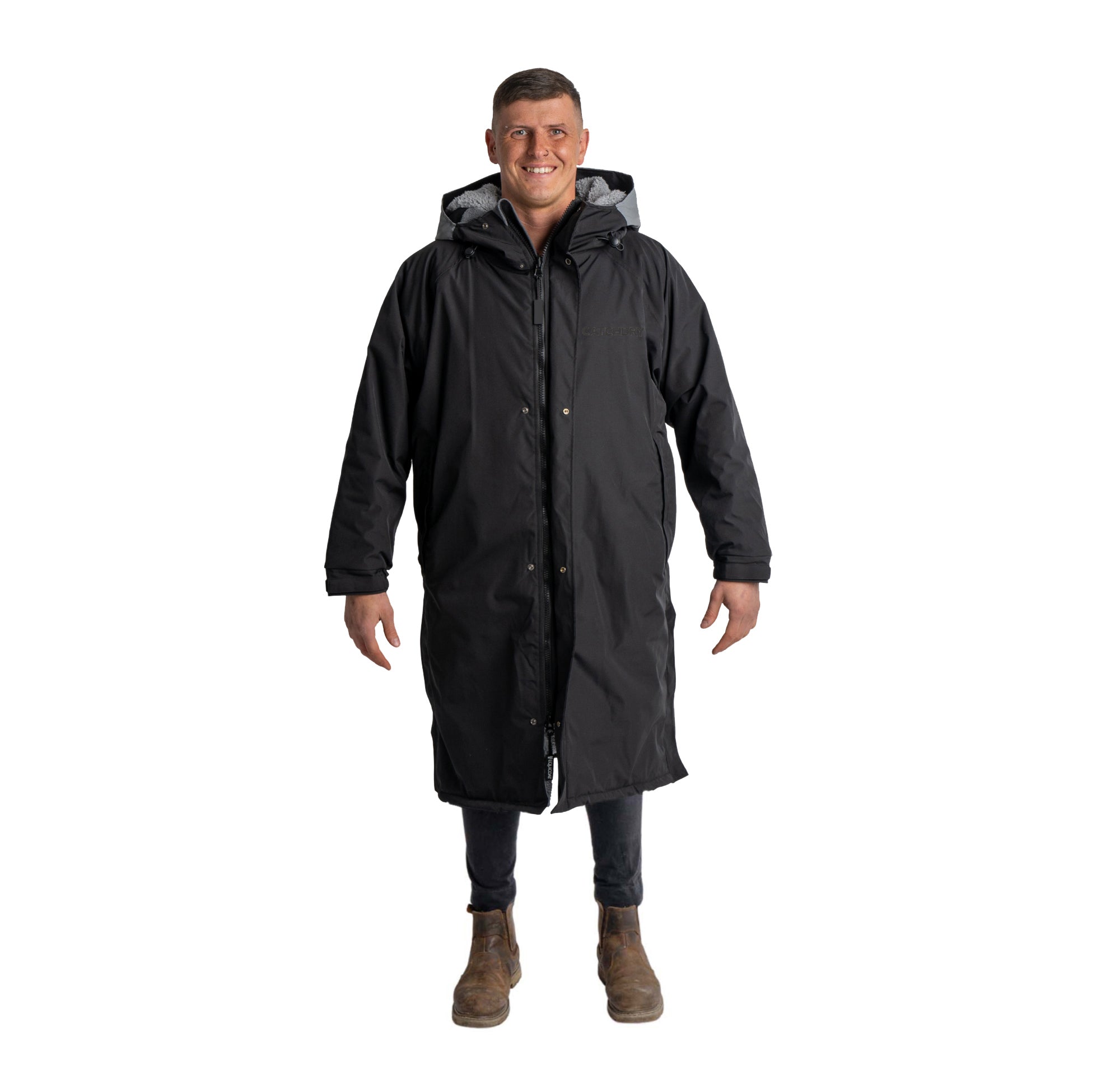 Catchdry Pro Coat - Fleece Lined Waterproof Fishing Coat