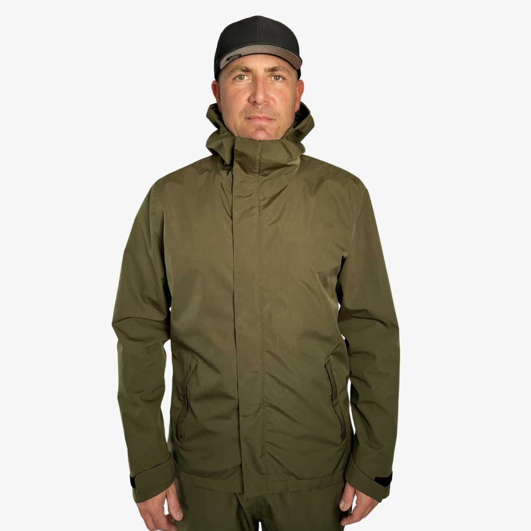 Catchdry Edge - Mesh Lined Waterproof Fishing Coat