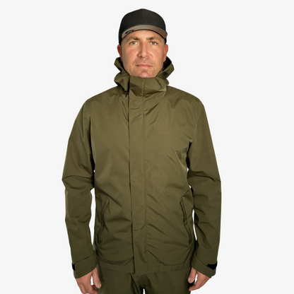 Catchdry Edge - Mesh Lined Waterproof Fishing Coat