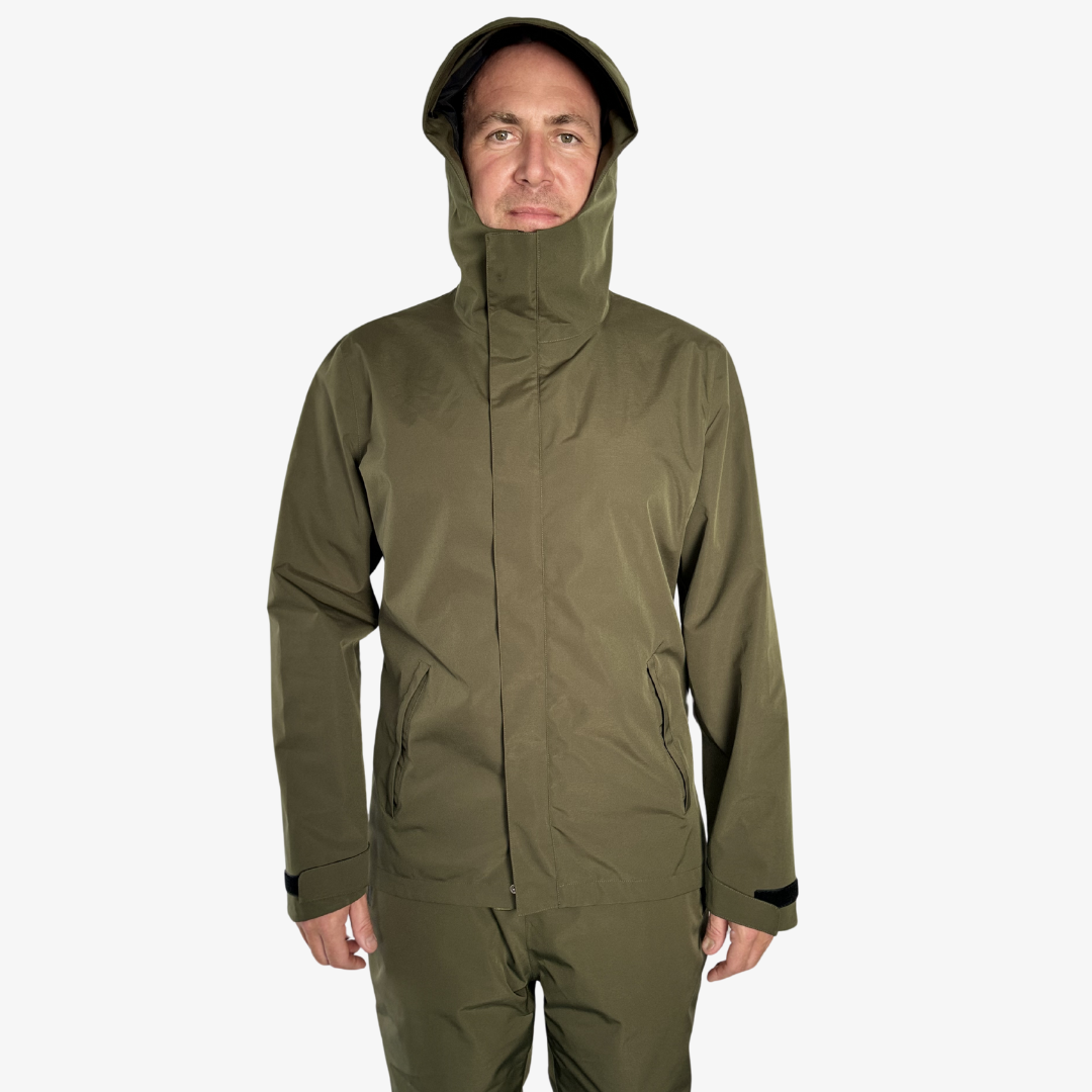 Catchdry Edge - Mesh Lined Waterproof Fishing Coat